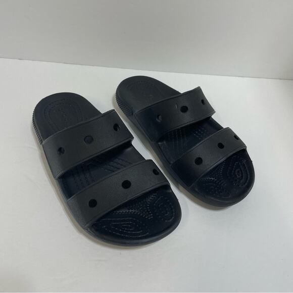 Crocs Classic Slide Two Strap Sandals Size J 1 - Picture 8 of 10